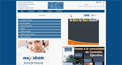 Desktop Screenshot of conexionejecutiva.com